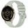 Per cinturino in silicone con fibbia argento lucido Garmin Venu 3S (verde) Per cinturino in silicone con fibbia argento lucido Garmin Venu 3S (verde)