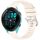 Per cinturino in silicone con fibbia in argento lucido liquido Garmin Forerunner 265S (Starlight) Per cinturino in silicone con fibbia in argento lucido liquido Garmin Forerunner 265S (Starlight)