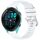 Per cinturino in silicone con fibbia in argento lucido liquido Garmin Forerunner 265S (bianco) Per cinturino in silicone con fibbia in argento lucido liquido Garmin Forerunner 265S (bianco)