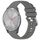 Per cinturino in silicone con fibbia argento lucido Garmin Vivomove 3S (grigio) Per cinturino in silicone con fibbia argento lucido Garmin Vivomove 3S (grigio)