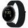 Per cinturino in nylon intrecciato per Google Pixel Watch 2 (nero)