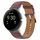 Per Google Pixel Watch 2 cinturino per orologio da cucito in pelle goffrata con strato superiore (marrone scuro) Per Google Pixel Watch 2 cinturino per orologio da cucito in pelle goffrata con strato superiore (marrone scuro)