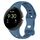 Per Google Pixel Watch 2 cinturino in silicone con fibbia a farfalla a vita piccola (blu) Per Google Pixel Watch 2 cinturino in silicone con fibbia a farfalla a vita piccola (blu)