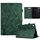 Custodia smart tablet in pelle goffrata albero della fortuna per Samsung Galaxy Tab A9 (verde) Custodia smart tablet in pelle goffrata albero della fortuna per Samsung Galaxy Tab A9 (verde)