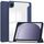 Per Samsung Galaxy Tab A9 Custodia per tablet in pelle acrilica 3 pieghevoli con slot per penna (blu scuro) Per Samsung Galaxy Tab A9 Custodia per tablet in pelle acrilica 3 pieghevoli con slot per penna (blu scuro)