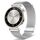 Per Huawei Watch GT 4 41mm Milan Dual Mmagnetic cinturino in maglia di acciaio (argento) Per Huawei Watch GT 4 41mm Milan Dual Mmagnetic cinturino in maglia di acciaio (argento)