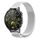 Per Huawei Watch GT4 46mm cinturino in maglia di acciaio magnetico Milano (argento) Per Huawei Watch GT4 46mm cinturino in maglia di acciaio magnetico Milano (argento)