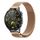 Per Huawei Watch GT4 46mm cinturino in maglia di acciaio magnetico Milano (oro rosa) Per Huawei Watch GT4 46mm cinturino in maglia di acciaio magnetico Milano (oro rosa)