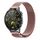 Per Huawei Watch GT4 46mm cinturino in maglia di acciaio magnetico Milano (rosa) Per Huawei Watch GT4 46mm cinturino in maglia di acciaio magnetico Milano (rosa)