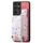 Custodia per telefono posteriore con cerniera dipinta per Samsung Galaxy S21 Ultra 5G (rosa) Custodia per telefono posteriore con cerniera dipinta per Samsung Galaxy S21 Ultra 5G (rosa)