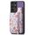 Per Samsung Galaxy S21 Ultra 5G Custodia per telefono con retro con cerniera verniciata retrò (viola) Per Samsung Galaxy S21 Ultra 5G Custodia per telefono con retro con cerniera verniciata retrò (viola)