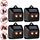 4 pezzi/scatola repellente per animali solare, deterrente per animali impermeabile con luce LED rossa
