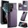 Custodia per telefono antifurto RFID per slot per schede CaseMe C22 per Samsung Galaxy S22 Ultra 5G (viola) Custodia per telefono antifurto RFID per slot per schede CaseMe C22 per Samsung Galaxy S22 Ultra 5G (viola)