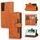 Custodia in pelle per telefono con slot per scheda Samsung Galaxy S22+ 5G (marrone) Custodia in pelle per telefono con slot per scheda Samsung Galaxy S22+ 5G (marrone)