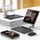 Per vivo X Fold2 GKK Tastiera Bluetooth + Supporto pieghevole + Penna capacitiva + Mouse Bluetooth (Argento) Per vivo X Fold2 GKK Tastiera Bluetooth + Supporto pieghevole + Penna capacitiva + Mouse Bluetooth (Argento)