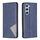 Custodia per telefono in pelle magnetica con texture romboidale per Samsung Galaxy S24 5G (blu) Custodia per telefono in pelle magnetica con texture romboidale per Samsung Galaxy S24 5G (blu)