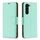 Per Samsung Galaxy S24+ 5G Custodia per telefono in pelle flip in puro colore texture Litchi (verde) Per Samsung Galaxy S24+ 5G Custodia per telefono in pelle flip in puro colore texture Litchi (verde)