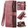 Per Samsung Galaxy S23 FE CaseMe C30 Slot per schede multifunzionali Custodia in pelle per telefono con cerniera(Rosso) Per Samsung Galaxy S23 FE CaseMe C30 Slot per schede multifunzionali Custodia in pelle per telefono con cerniera(Rosso)