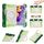 Custodia per tablet in silicone con supporto ad anello rotante portatile per Samsung Galaxy Tab S9 Armor (verde colorato) Custodia per tablet in silicone con supporto ad anello rotante portatile per Samsung Galaxy Tab S9 Armor (verde colorato)