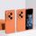 Custodia per PC OPPO Find N3 Skin Feel (arancione)