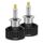 V2 1 paio H1 35W 6000K 4000LM faro LED per auto a 6 lati (bianco freddo)