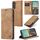 Per Samsung Galaxy S23 FE CaseMe 013 Custodia multifunzionale in pelle con chiusura orizzontale (marrone) Per Samsung Galaxy S23 FE CaseMe 013 Custodia multifunzionale in pelle con chiusura orizzontale (marrone)