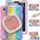 Custodia per tablet PC ibrida in silicone per Samsung Galaxy Tab A9 con supporto e tracolla (rosa colorato) Custodia per tablet PC ibrida in silicone per Samsung Galaxy Tab A9 con supporto e tracolla (rosa colorato)