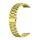 Per Huawei Watch GT4 46mm cinturino in metallo con tre perline in acciaio inossidabile (oro) Per Huawei Watch GT4 46mm cinturino in metallo con tre perline in acciaio inossidabile (oro)