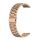 Per Huawei Watch GT4 cinturino in metallo con tre perline in acciaio inossidabile da 46 mm (oro rosa) Per Huawei Watch GT4 cinturino in metallo con tre perline in acciaio inossidabile da 46 mm (oro rosa)
