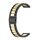 Per Huawei Watch GT4 46mm cinturino in metallo in acciaio inossidabile con tre perline (nero + oro) Per Huawei Watch GT4 46mm cinturino in metallo in acciaio inossidabile con tre perline (nero + oro)