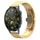 Per Huawei Watch GT4 46mm Cinturino in metallo con fibbia a farfalla in acciaio inossidabile con perline (oro) Per Huawei Watch GT4 46mm Cinturino in metallo con fibbia a farfalla in acciaio inossidabile con perline (oro)