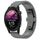 Per Garmin Forerunner 255S Music / 255S Cinturino per orologio in metallo con fibbia a farfalla in acciaio inossidabile (grigio) Per Garmin Forerunner 255S Music / 255S Cinturino per orologio in metallo con fibbia a farfalla in acciaio inossidabile (grigio)