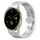 Per Garmin Venu 2S cinturino per orologio in metallo con fibbia a farfalla in acciaio inossidabile con perline (argento) Per Garmin Venu 2S cinturino per orologio in metallo con fibbia a farfalla in acciaio inossidabile con perline (argento)
