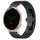 Per Garmin Vivoactive 4S cinturino per orologio in metallo con fibbia a farfalla in acciaio inossidabile (nero) Per Garmin Vivoactive 4S cinturino per orologio in metallo con fibbia a farfalla in acciaio inossidabile (nero)