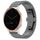 Per Garmin Vivoactive 4S cinturino per orologio in metallo con fibbia a farfalla in acciaio inossidabile (grigio) Per Garmin Vivoactive 4S cinturino per orologio in metallo con fibbia a farfalla in acciaio inossidabile (grigio)