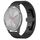 Per Garmin Vivomove 3S cinturino per orologio in metallo con fibbia a farfalla in acciaio inossidabile (nero)