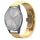 Per Garmin Vivomove 3S cinturino per orologio in metallo con fibbia a farfalla in acciaio inossidabile (oro) Per Garmin Vivomove 3S cinturino per orologio in metallo con fibbia a farfalla in acciaio inossidabile (oro)