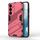 Per Samsung Galaxy S24 5G Punk Armor 2 in 1 PC + custodia per telefono antiurto in TPU con supporto invisibile (rosso chiaro) Per Samsung Galaxy S24 5G Punk Armor 2 in 1 PC + custodia per telefono antiurto in TPU con supporto invisibile (rosso chiaro)