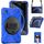 Per Samsung Galaxy Tab A9 Maniglia rotante TPU + custodia per tablet PC (blu) Per Samsung Galaxy Tab A9 Maniglia rotante TPU + custodia per tablet PC (blu)