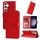 Custodia per cellulare in pelle girasole goffrata per Samsung Galaxy S24 (rossa) Custodia per cellulare in pelle girasole goffrata per Samsung Galaxy S24 (rossa)