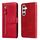 Custodia per cellulare in pelle con cerniera alla moda per Samsung Galaxy S24 (rossa) Custodia per cellulare in pelle con cerniera alla moda per Samsung Galaxy S24 (rossa)