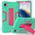 Custodia per tablet PC in silicone a colori a contrasto per Samsung Galaxy Tab A9 con supporto (verde menta + rosa rossa) Custodia per tablet PC in silicone a colori a contrasto per Samsung Galaxy Tab A9 con supporto (verde menta + rosa rossa)