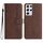 Custodia in pelle per Samsung Galaxy S21 Ultra 5G con motivo a cuore (marrone) Custodia in pelle per Samsung Galaxy S21 Ultra 5G con motivo a cuore (marrone)