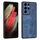 Custodia per Samsung Galaxy S21 Ultra 5G AZNS 3D goffrata con effetto pelle (blu zaffiro) Custodia per Samsung Galaxy S21 Ultra 5G AZNS 3D goffrata con effetto pelle (blu zaffiro)