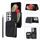 Per Samsung Galaxy S21 Ultra 5G Zipper Card Bag Cover posteriore Custodia per telefono (nero) Per Samsung Galaxy S21 Ultra 5G Zipper Card Bag Cover posteriore Custodia per telefono (nero)