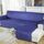 Cuscino per animali domestici antiscivolo impermeabile Copridivano assemblato in un pezzo, dimensioni:Left-200x270cm(Blu scuro) Cuscino per animali domestici antiscivolo impermeabile Copridivano assemblato in un pezzo, dimensioni:Left-200x270cm(Blu scuro)