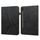 Per Samsung Galaxy Tab S7/S8/S9/S9 FE Custodia per tablet in pelle goffrata a righe in tinta unita (nera) Per Samsung Galaxy Tab S7/S8/S9/S9 FE Custodia per tablet in pelle goffrata a righe in tinta unita (nera)