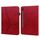 Custodia per tablet in pelle goffrata a righe in tinta unita per Samsung Galaxy Tab S7/S8/S9/S9 FE (rosso) Custodia per tablet in pelle goffrata a righe in tinta unita per Samsung Galaxy Tab S7/S8/S9/S9 FE (rosso)