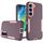 Per Samsung Galaxy S23 5G 2 in 1 custodia magnetica per PC + TPU (viola rosso+rosa)