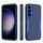 Per Samsung Galaxy S23 FE 5G 2 in 1 custodia magnetica per PC + TPU (blu reale + blu scuro)